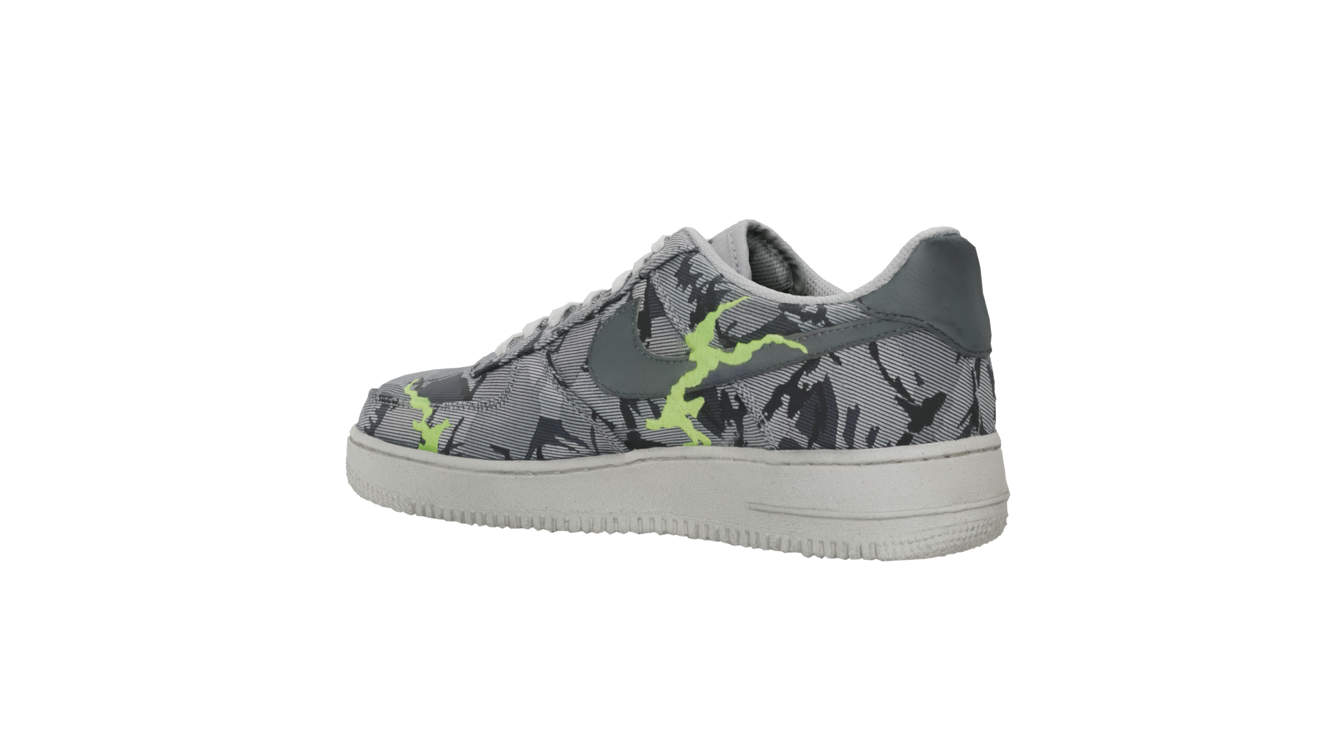 Stylish Camo Sneakers 3D Model - Professional 3D Model Render 6