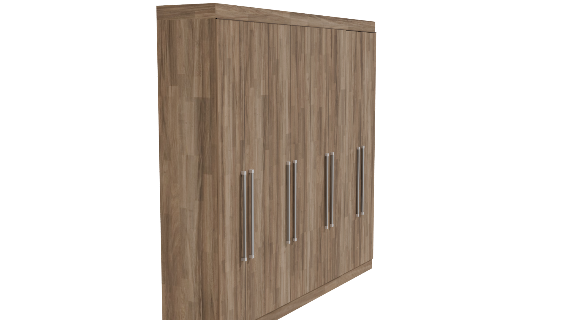 Stylish Wooden Cabinet 3D Model - Professional 3D Model Render 9