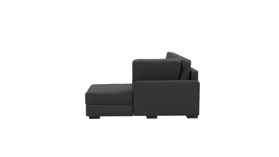 Contemporary Sectional Sofa 3D Model - Professional 3D Model Render 2