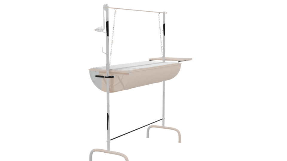 Heavy-Duty Outdoor BBQ Grill 3D - Professional 3D Model Render 3