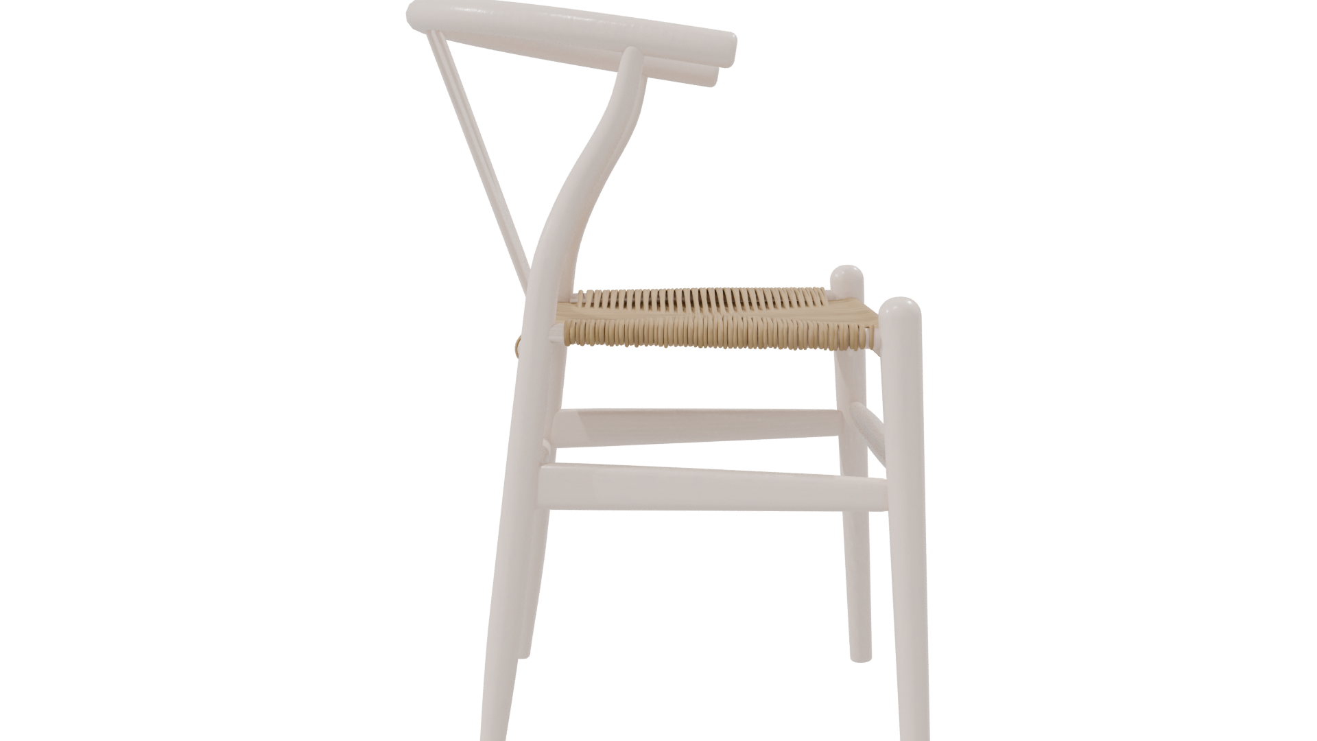 Stylish Minimalist Dining Chair Model - Professional 3D Model Render 8