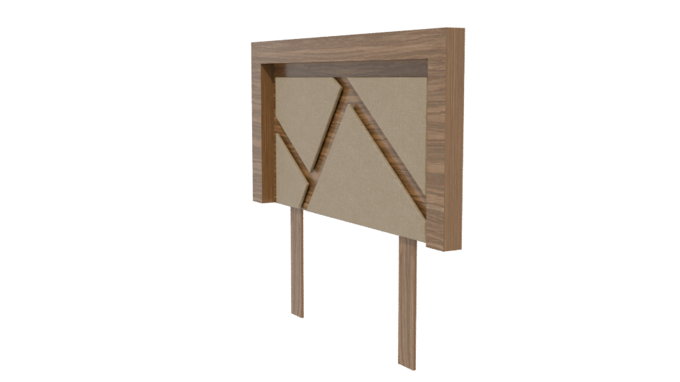 Cabecera Andalucia King Size 3D - Professional 3D Model Render 13