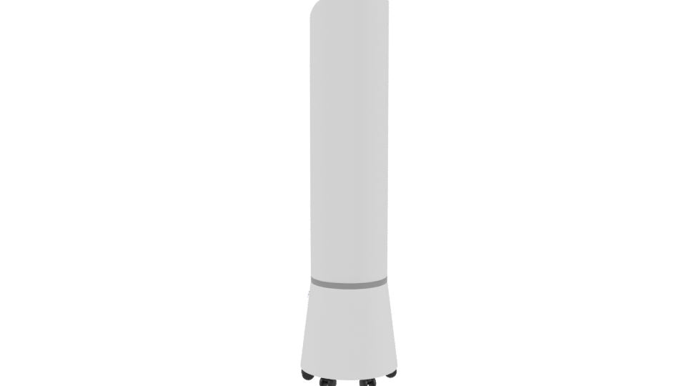 Evaporative Tower Cooler 3D Model - Professional 3D Model Render 3