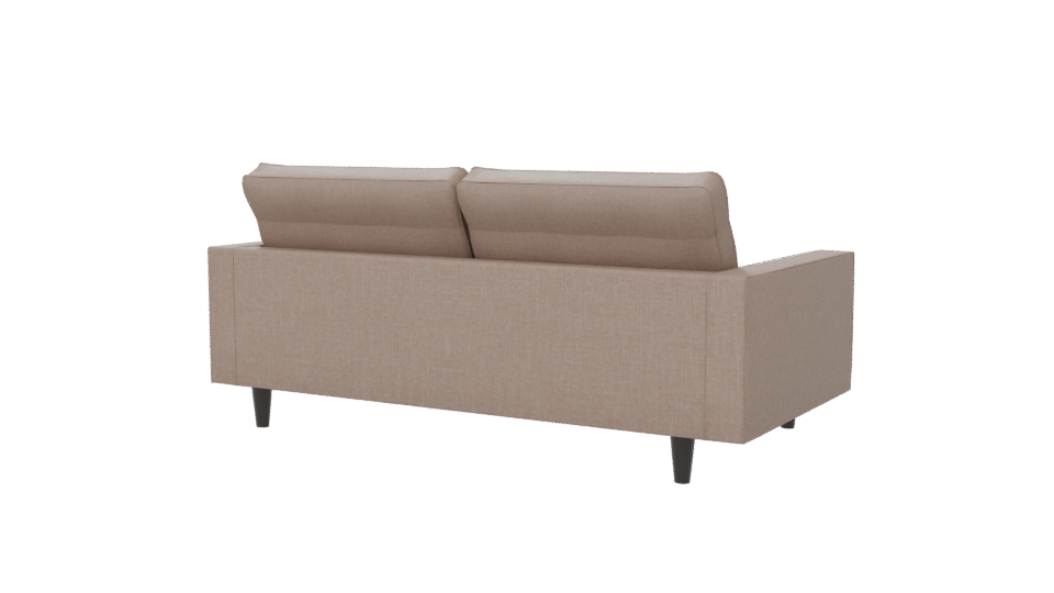 Stylish Upholstered Sofa Model - Professional 3D Model Render 6