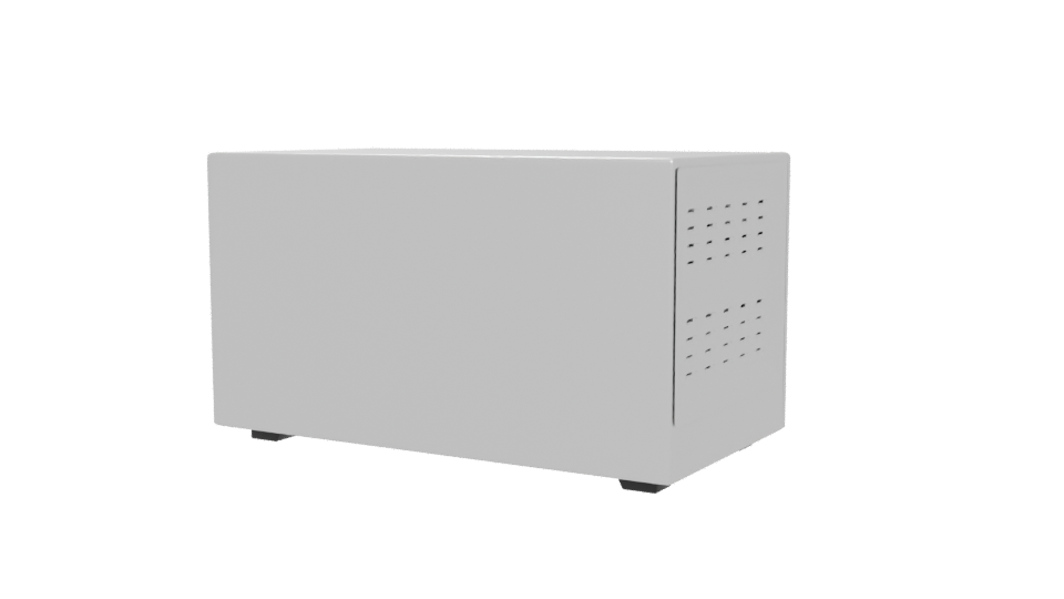 Stylish Compact Electric Oven 3D Model - Professional 3D Model Render 6