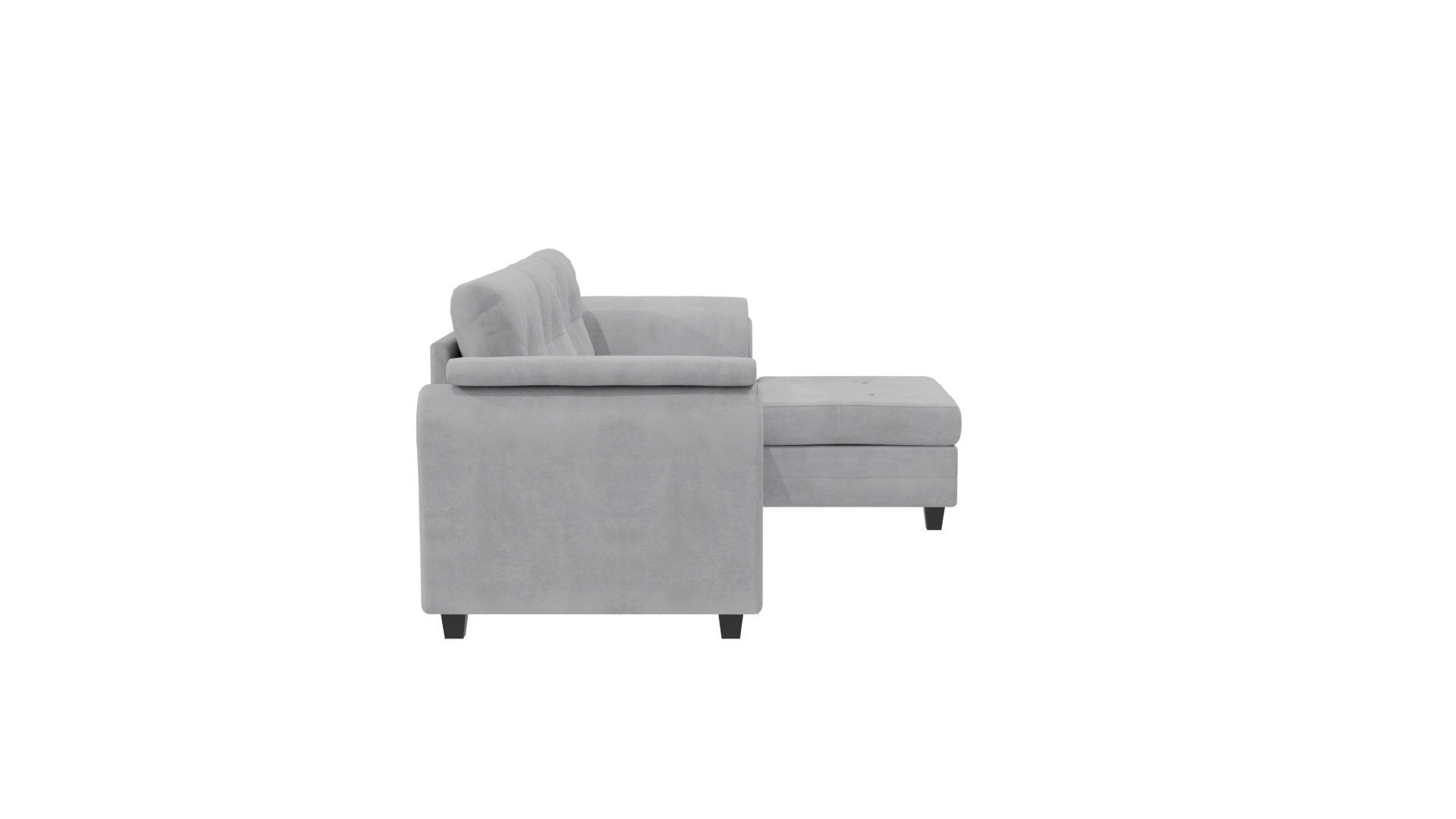 Stylish Sectional Sofa 3D Model - Professional 3D Model Render 8