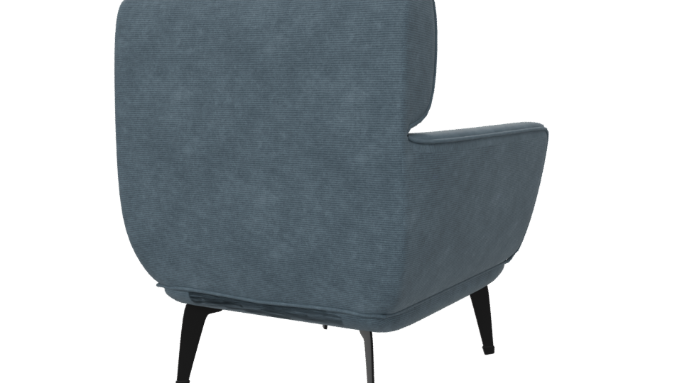 Stylish Modern Armchair Model - Professional 3D Model Render 6