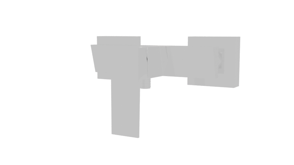 Contemporary Wall Mounted Faucet 3D - Professional 3D Model Render 12