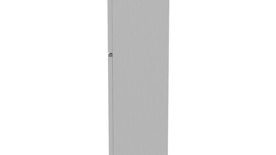 Sleek Refrigerator 3D Model - Professional 3D Model Render 2