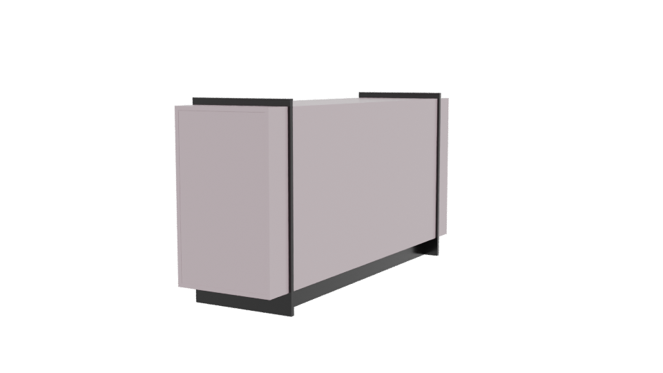 Modern Buffet Cabinet 3D Model - Professional 3D Model Render 3