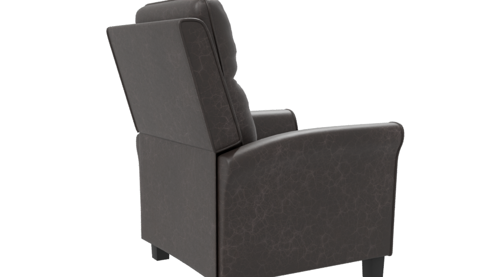 Stylish Recliner Chair Model 3D - Professional 3D Model Render 7