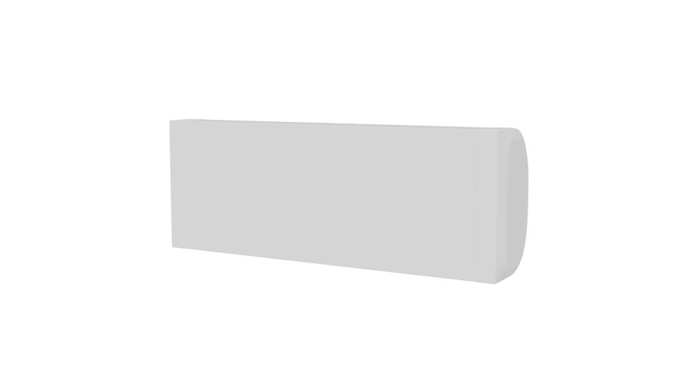 Sleek Wall-Mounted Air Conditioner 3D - Professional 3D Model Render 6