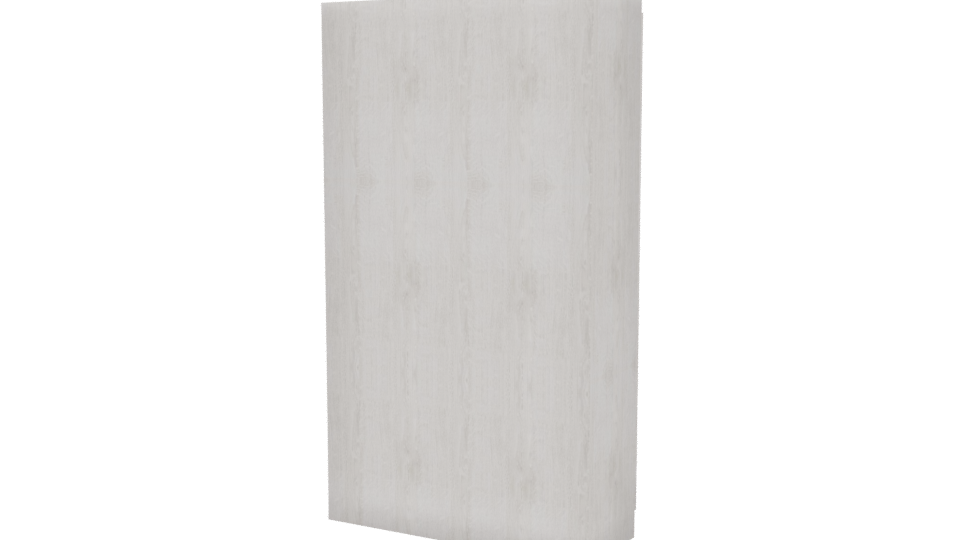 Stylish Wooden Storage Cabinet 3D - Professional 3D Model Render 6