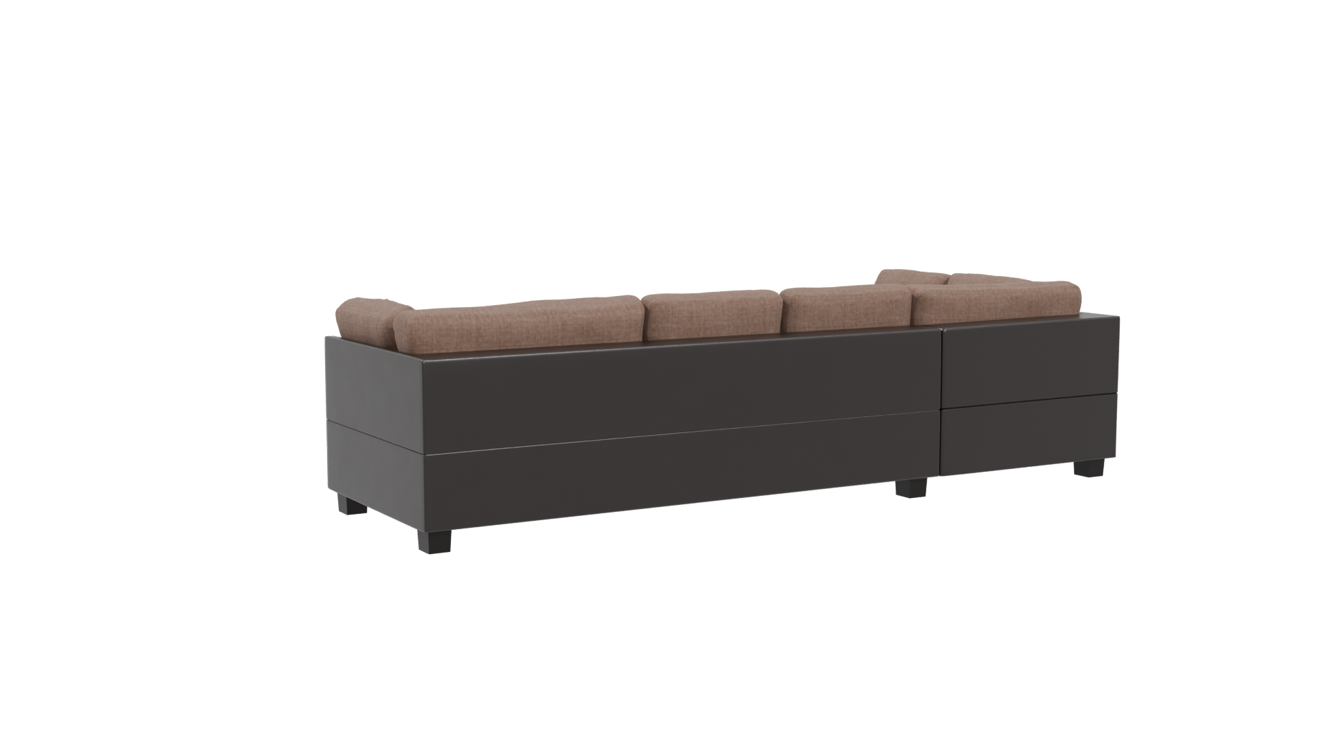 Stylish Modular Sofa Set 3D - Professional 3D Model Render 4