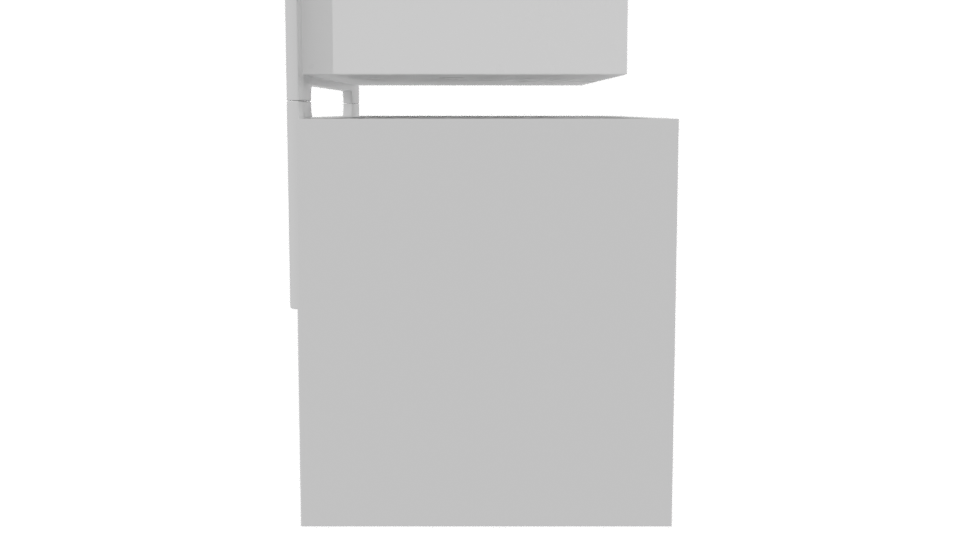 Modern Bathtub 3D Model - Professional 3D Model Render 2