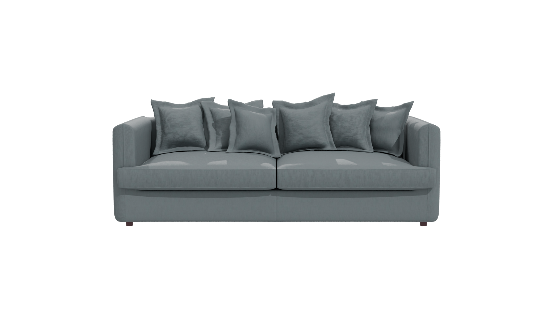 Stylish Modern Fabric Sofa 3D - Professional 3D Model Render 11
