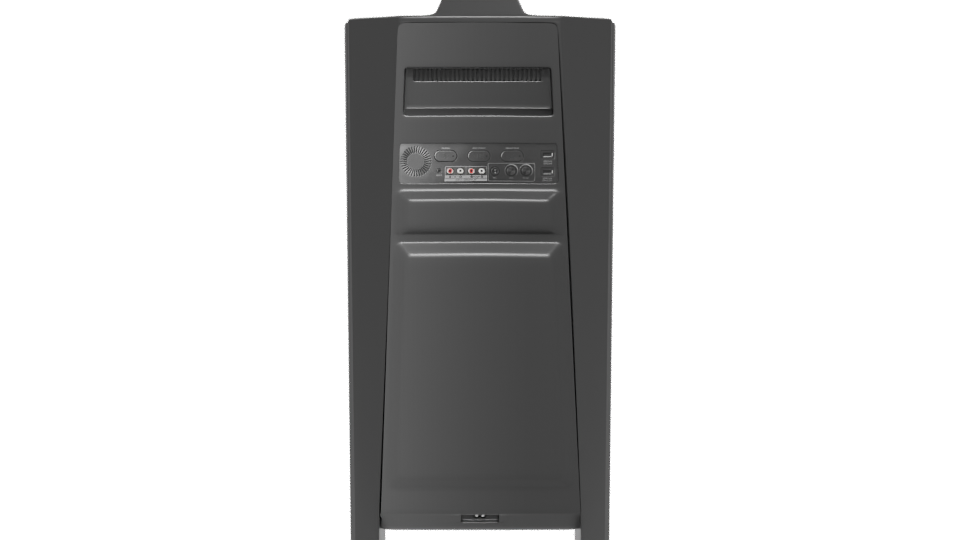 Sleek Modern Console Table 3D - Professional 3D Model Render 5