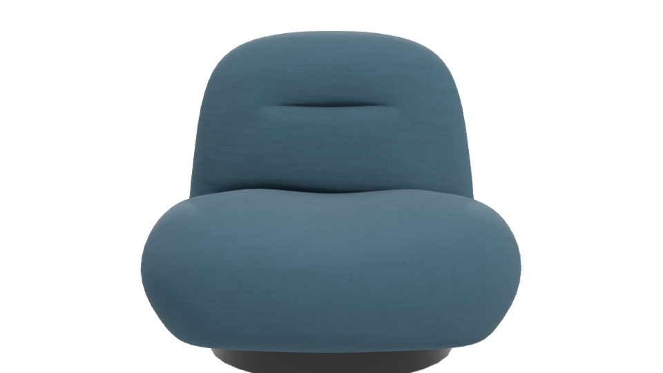 Stylish Modern Lounge Chair 3D - Professional 3D Model Render 11