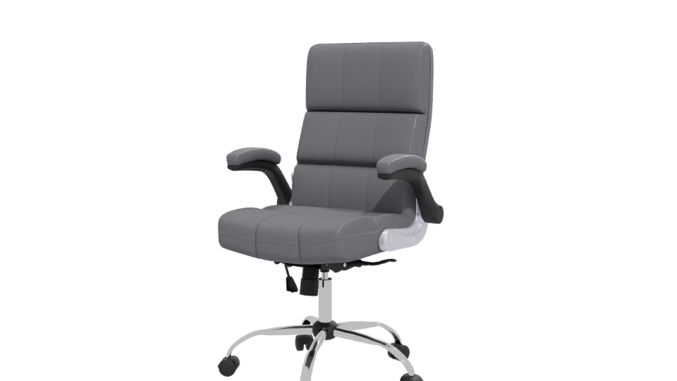 Stylish Modern Office Chair 3D - Professional 3D Model Render 12