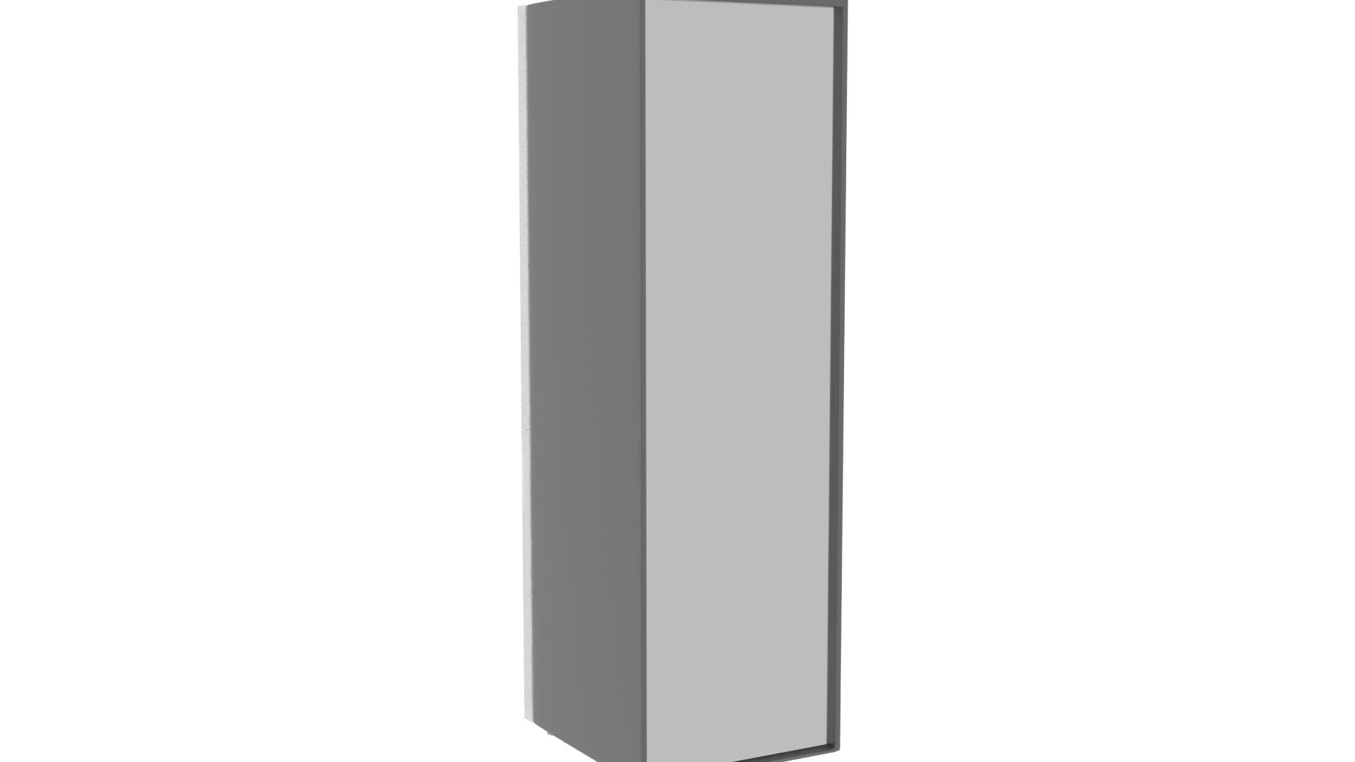 Sleek Modern Refrigerator 3D - Professional 3D Model Render 4
