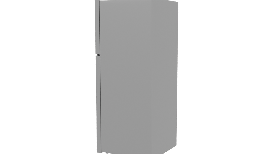 Top Mount WINIA Refrigerator 3D Model - Professional 3D Model Render 3
