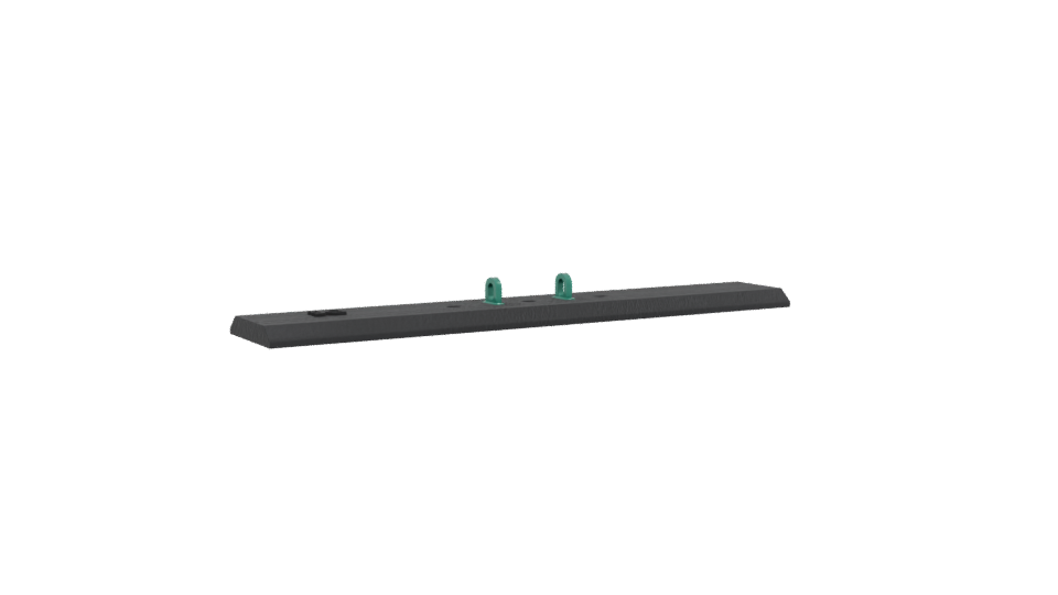 Minimalist Black Display Shelf Model - Professional 3D Model Render 4