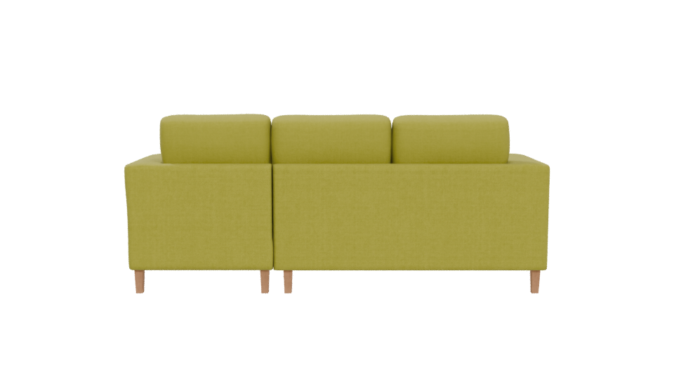 Stylish Modern L-shaped Sofa 3D Model - Professional 3D Model Render 5