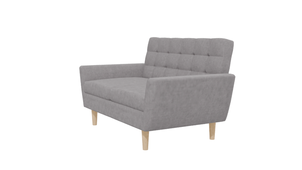 Contemporary Two-Seat Sofa 3D Model - Professional 3D Model Render 13