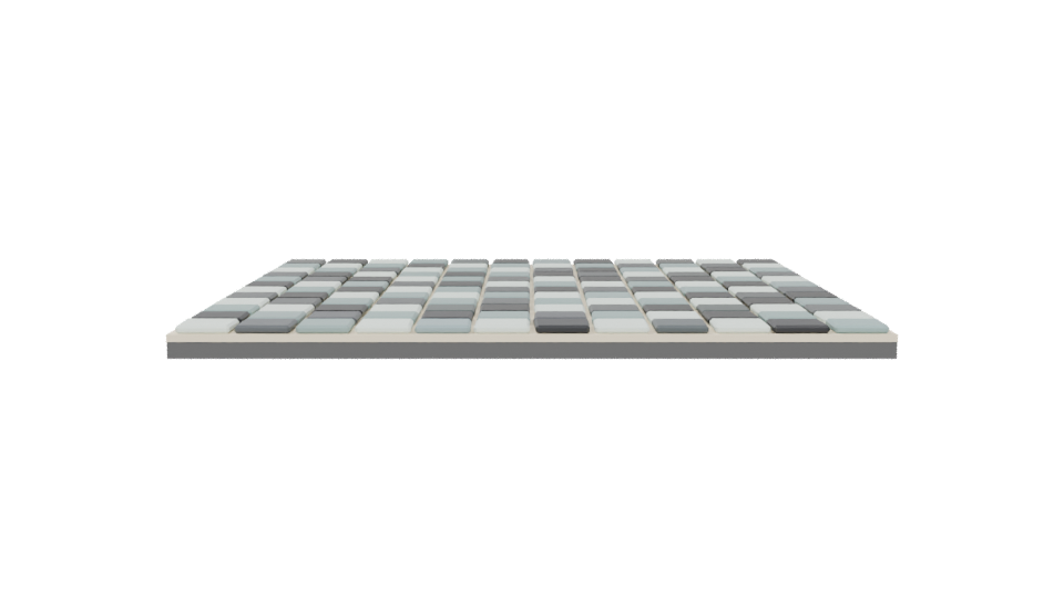 Stylish Modern Checkerboard Floor - Professional 3D Model Render 5