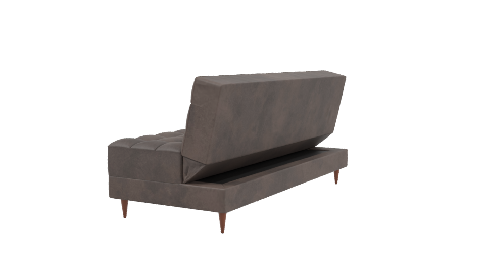 Stylish Contemporary Sofa Model - Professional 3D Model Render 3
