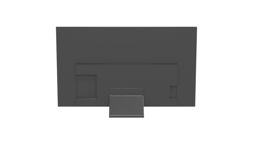 Sleek Modern TV Display 3D - Professional 3D Model Render 5