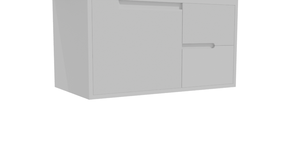 Stylish Modern Bathtub Model - Professional 3D Model Render 10