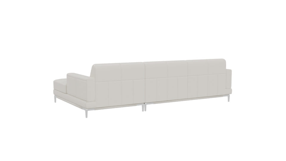Contemporary Sectional Sofa Model - Professional 3D Model Render 4
