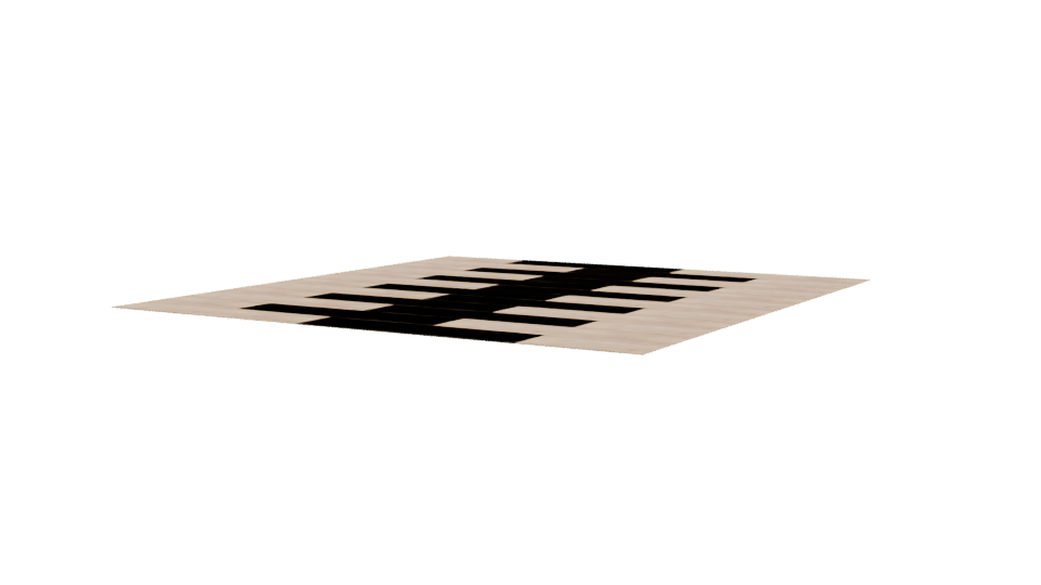 Realistic Wooden Floor 3D Model - Professional 3D Model Render 9