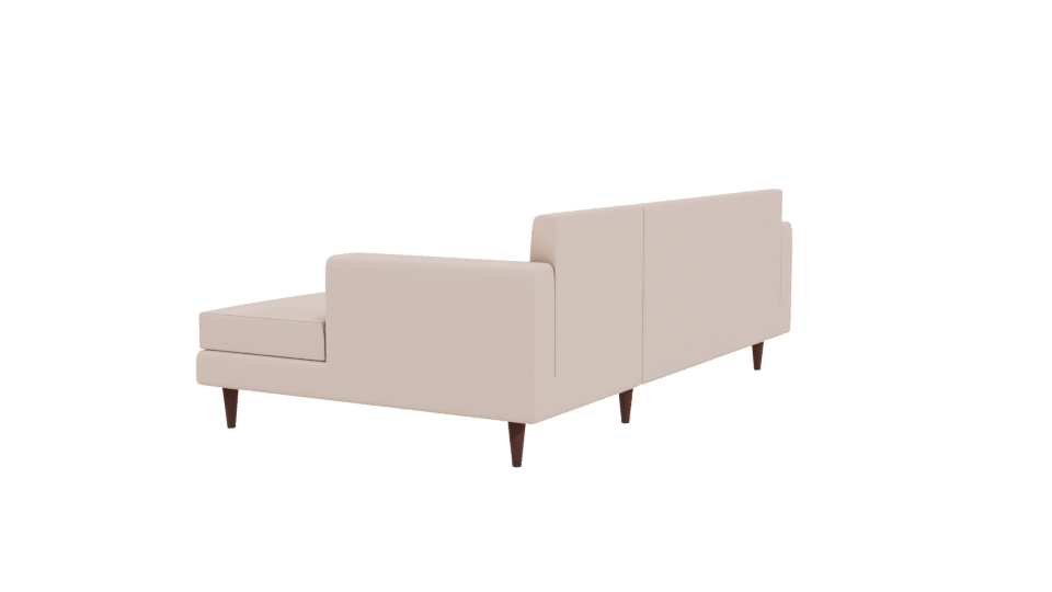 Stylish Modern Sofa 3D Model - Professional 3D Model Render 3