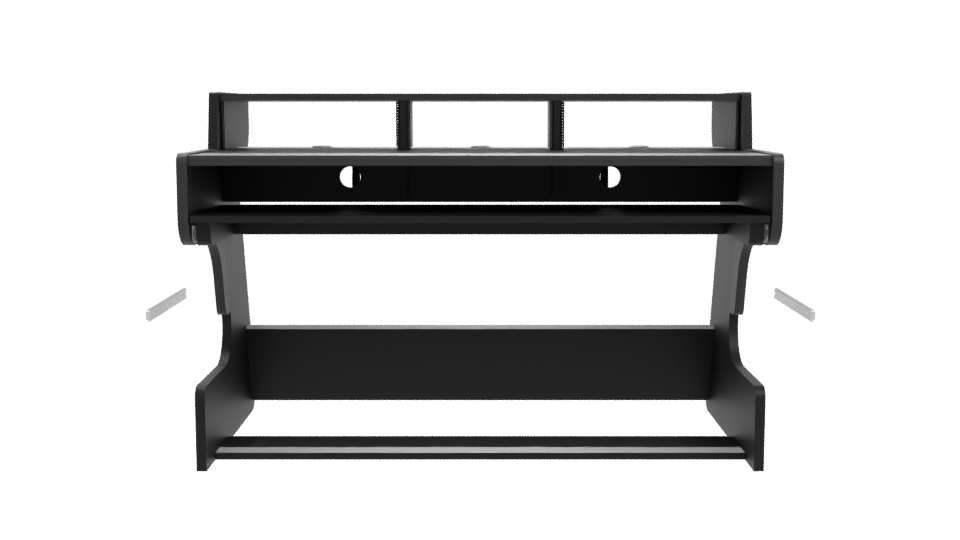 Modern Minimalist Office Desk 3D - Professional 3D Model Render 11