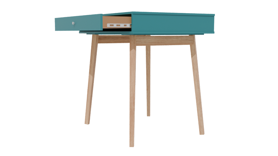Stylish Modern Minimalist Table - Professional 3D Model Render 13
