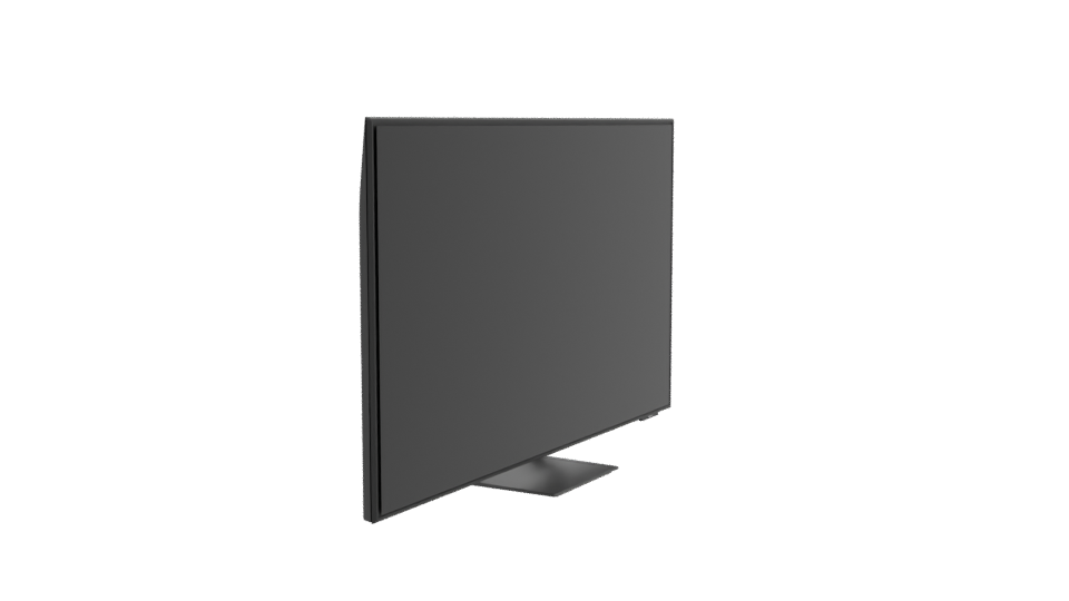 Sleek Ultra-Thin LED Television 3D Model - Professional 3D Model Render 9