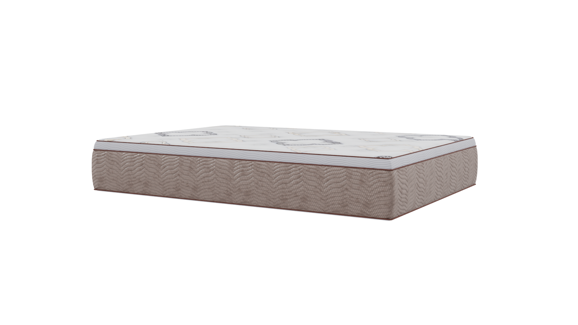 Luxurious Memory Foam Mattress 3D Model - Professional 3D Model Render 9