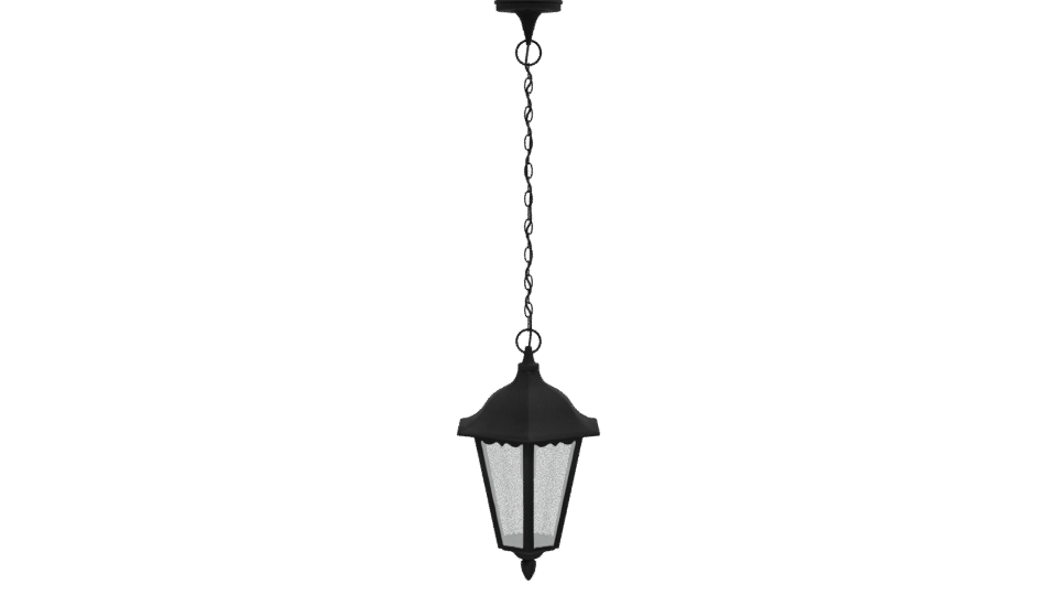 Stylish Hanging Lantern 3D Model - Professional 3D Model Render 2