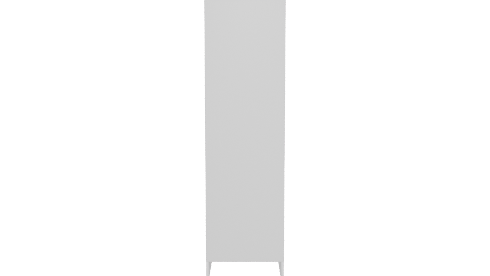 Elegant Minimalist Storage Cabinet 3D Model - Professional 3D Model Render 5