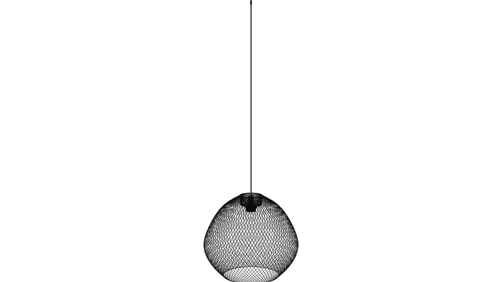 Stylish Pendant Light Fixture 3D - Professional 3D Model Render 2