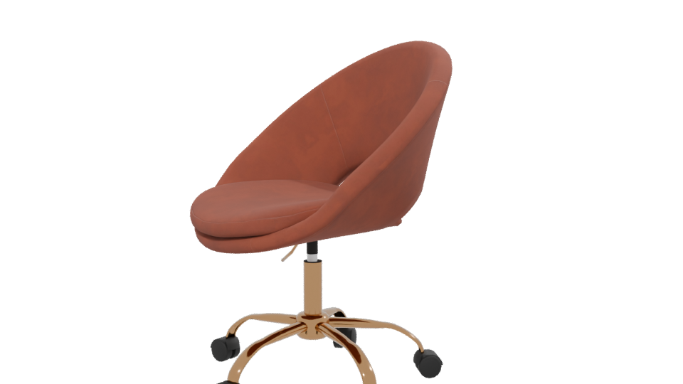 Stylish Modern Office Chair 3D - Professional 3D Model Render 13