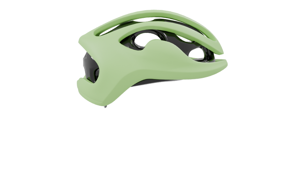 Stylish Bicycle Helmet 3D Model - Professional 3D Model Render 8