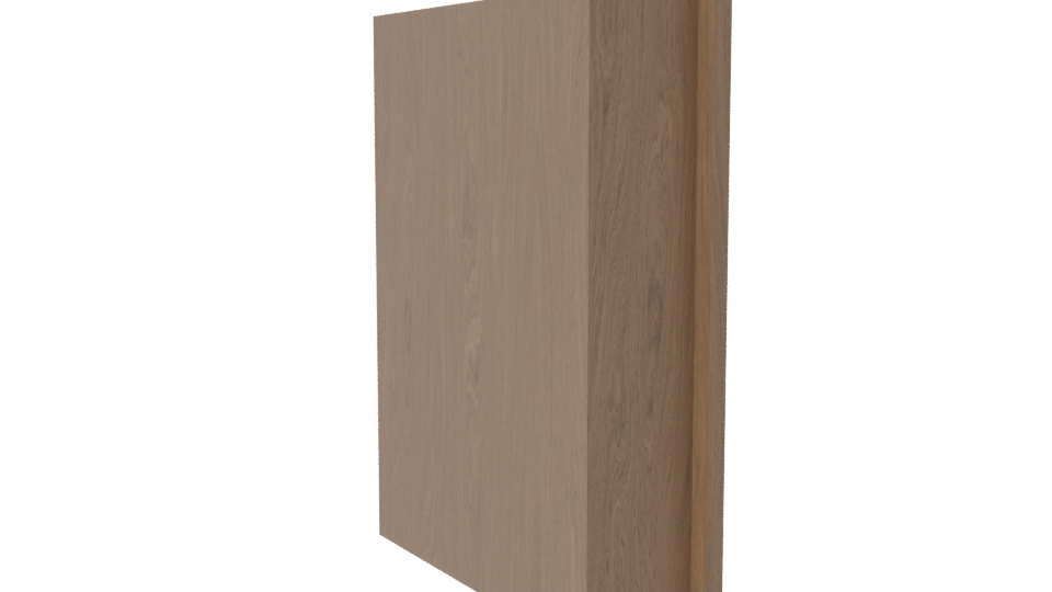 Stylish Wooden Storage Cabinet 3D - Professional 3D Model Render 7