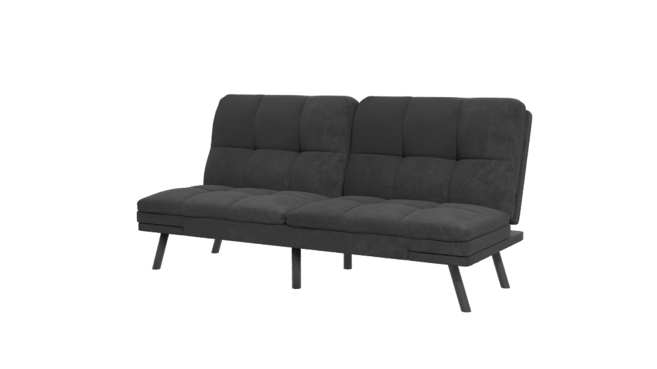 Contemporary Fabric Sofa 3D Model - Professional 3D Model Render 12