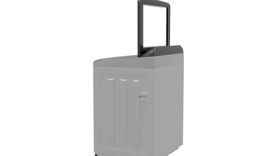Top Loading Washing Machine 3D - Professional 3D Model Render 3