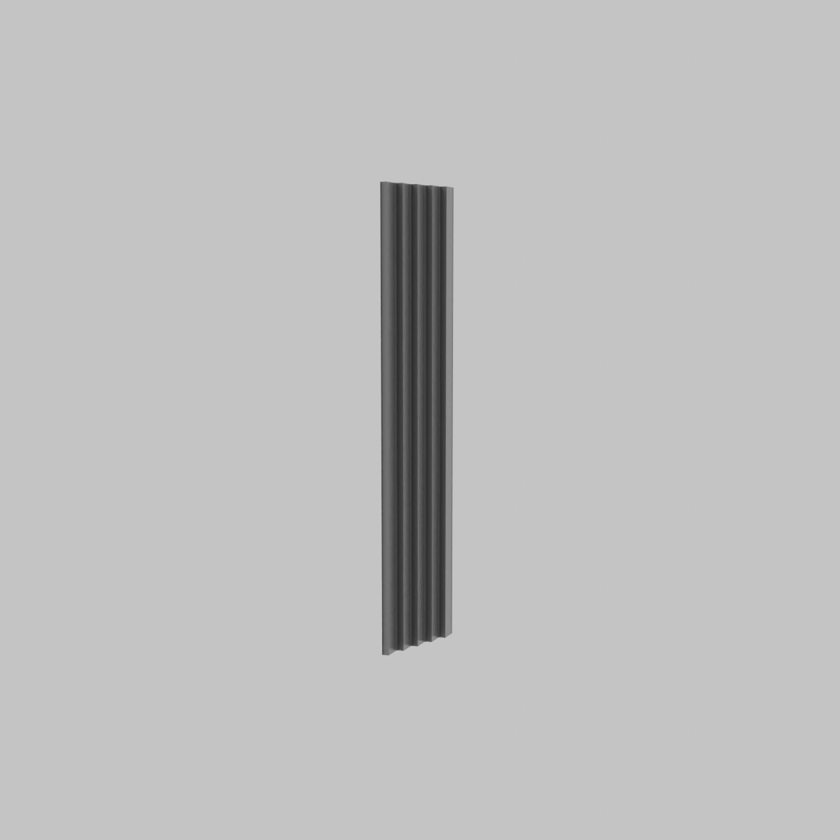 HIERRO 3D Model Vertical Rods - Professional 3D Model Render 13