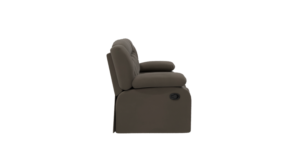 Modern Reclining Loveseat 3D - Professional 3D Model Render 8