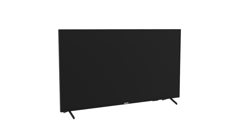 Philips 55” UHD 4K TV Model - Professional 3D Model Render 10